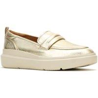 Hush Puppies Women's Joy Penny Loafer in Metallic Gold | Size: 6