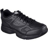 Skechers Women's Relaxed Fit 'Dighton Bricelyn SR' Safety Shoe in Black | Size: 4