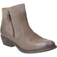 Hush Puppies Women's 'Isla' Leather & Suede Ankle Boots in Khaki | Size: 3