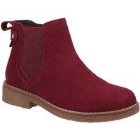 Hush Puppies Women's 'Maddy' Ankle Boots in Red | Size: 3