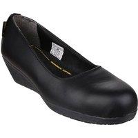 Amblers Women's 'FS107' Safety Shoes in Black | Size: 3