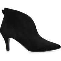 Carvela Women's 'Flute Shoe Boot' Fabric Boots in Black | Size: 8