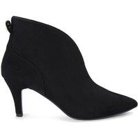 Carvela Women's 'Flute Shoe Boot Wide Fit' Fabric Boots in Black | Size: 7