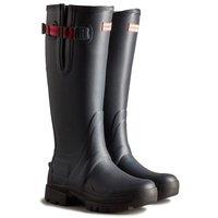 Hunter Women's 'Balmoral Adjustable' Wellington Boots in Navy | Size: 3