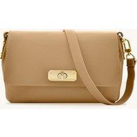 Apatchy London Women's The Maisie Midi Leather Bag in Light Sand