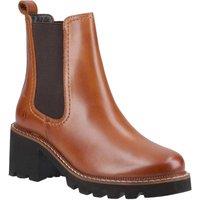 Hush Puppies Women's Gaia Chelsea Boot in Tan | Size: 4