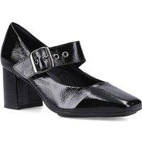 Hush Puppies Women's Celcilia Buckle Heel in Black | Size: 6
