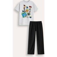 Brand Threads Disney Toy Story Pyjama Set in Grey | Size: 3-4 Years