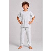 Brand Threads Essentials Long Leg Pyjama Set in Grey | Size: 3-4 Years