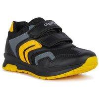 Geox Boy's J PAVEL B Trainers in Black | Size: Infant 12.5