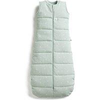 ergoPouch 100% GOTS Winter Jersey Sleeping Bag - 2.5 TOG Sage in Light Green | Size: 8-24 m