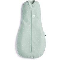 ergoPouch 100% GOTS All Year Cocoon Swaddle Sleeping Bag - 1 TOG Sage in Light Green | Size: 0-3 m