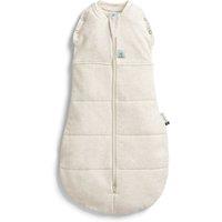 ergoPouch 100% GOTS Winter Cocoon Swaddle Sleeping Bag - 2.5 TOG Oatmeal in Beige | Size: 3-6 m