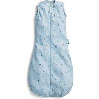 ergoPouch 100% GOTS All Year Jersey Sleeping Bag - 1 TOG Dragonflies in Light Blue | Size: 3-12 m