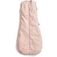 ergoPouch 100% GOTS All Year Jersey Sleeping Bag - 1 TOG Daisy in Light Pink | Size: 3-12 m