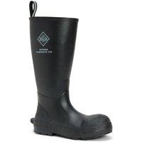 Muck Boots Men's Mudder Tall Safety Wellington S5 in Black | Size: 6