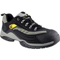 Caterpillar Men's 'Moor' Leather Trainers in Black | Size: 4