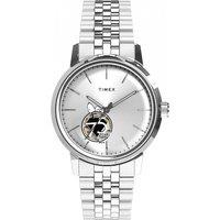 Timex Men's TW2Y45000 Peanuts 40mm Automatic Watch in Silver