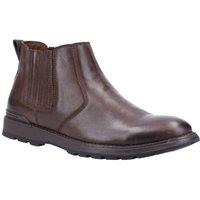 Hush Puppies Men's 'Gary' Leather Boots in Brown | Size: 6