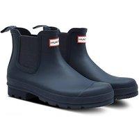Hunter Men's 'Original Chelsea' Wellington Boots in Navy | Size: 8