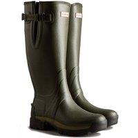 Hunter Men's 'Balmoral Adjustable' Wellington Boots in Dark Olive | Size: 8