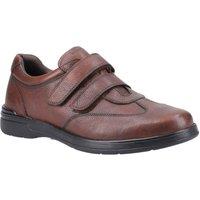 Hush Puppies Men's 'Magnus' Classic Touch Fastening Shoes in Brown | Size: 11