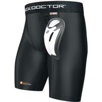 Shock Doctor Men's Core Compression Shorts in Black | Size: Medium
