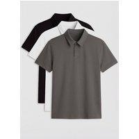 Tommy Life Men's Cotton-Elastane Polo T-Shirt | Size: 2XL