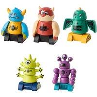 Living and Home 35-Piece Moster-Themed Magnetic Building Block Set