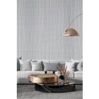 Living and Home 10m L x 53cm W Grey Non-Woven Curve Wallpaper | Size: 10m L x 53 cm W