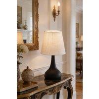 Living and Home Modern Table Lamp in Black