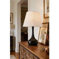 Living and Home Modern Table Lamp in Black