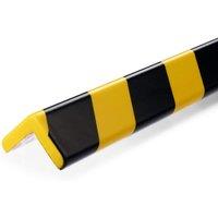Durable Adhesive Warning Corner Impact Protection Profiles C35 - 1 Metre in Yellow