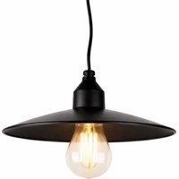 Gardenwize Timeless Vintage Hanging Solar Lantern with Warm White LED in Black