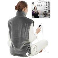 Keplin Heating Pad, Electric Heat Pad with Automatic Switch Off, 9 Heat in Grey | Size: Small Double