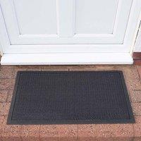 Marco Paul 40cm x 60cm Super Scraper Door Mat in Grey | Size: 40 cm x 60 cm