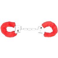 Loving Joy Bound to Play Furry Cuffs in Red