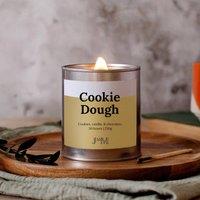 JAAM Cookie Dough Crackle Wick Candle in Silver