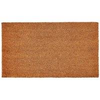 Groundsman Coir Door Mat in Brown | Size: 40 cm x 70 cm