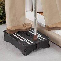 SPETLEK Portable Step Non Slip Folding Stool in Black | Size: 10000mm x 520mm