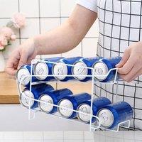 SPETLEK Food Tin Can Storage Holder in White | Size: 0.6m2
