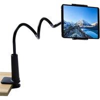 Nordara 360 Degree Rotating Tablet Phone Stand for Bed Desk in Black