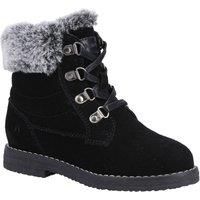 Hush Puppies Girl's 'Mini Florence' Suede Boot in Black | Size: Infant 12