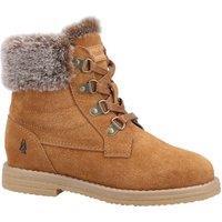 Hush Puppies Girl's 'Mini Florence' Suede Boot in Tan | Size: Infant 13