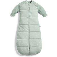 ergoPouch 100% GOTS Winter Jersey Sleeping Bag - 3.5 TOG Sage in Light Green | Size: 8-24 m