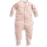 ergoPouch 100% GOTS Winter Long Sleeved Sleep Onesie - 3.5 TOG Daisy in Light Pink | Size: 4-5 Years