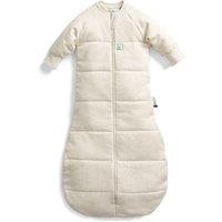 ergoPouch 100% GOTS Winter Long Sleeved Jersey Sleeping Bag 2.5 TOG Oatmeal in Beige | Size: 3-12 m