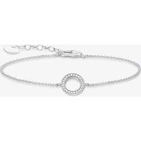 THOMAS SABO Women's Silver Open Circle Bracelet A1652-051-14