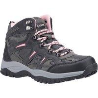 Cotswold Women's 'Stowell' Suede / PU / Mesh Hiking Boots in Grey | Size: 8