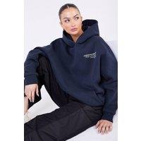 Jameson Carter Women's Atelier Hoodie in Navy | Size: 10